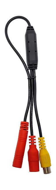 Камера заднего вида в  подсветку номера Toyota Vitz 10 + WM-C081 (CVBS)