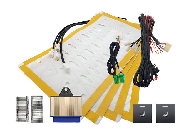 Комплект подогрева двух сидений 2 кнопки для Toyota 2018+ Ksize ZG9 2