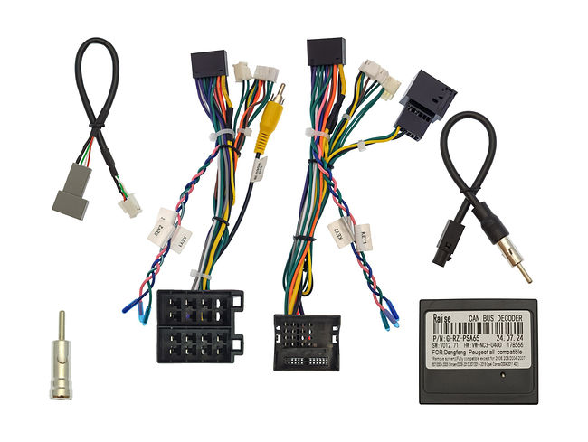 Комплект проводов для установки WM-MT в Citroen, Peugeot универсальный, для замены ориг. блока аудио 1