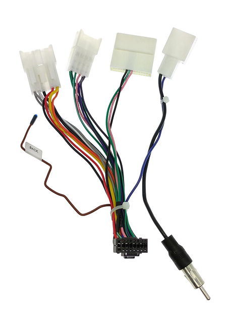 Комплект проводов для установки WM-MT в Toyota 2012+ (основной, антенна, мультируль, USB) 2