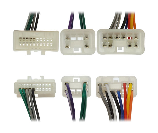 Комплект проводов для установки WM-MT в Toyota Alphard, Estima 03 - 08 (правый руль, авто без усил.) 4