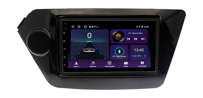 купить Магнитола в штатное место KIA Rio 2011 - 2017 Wide Media LC7138ON-2/32 черная 1