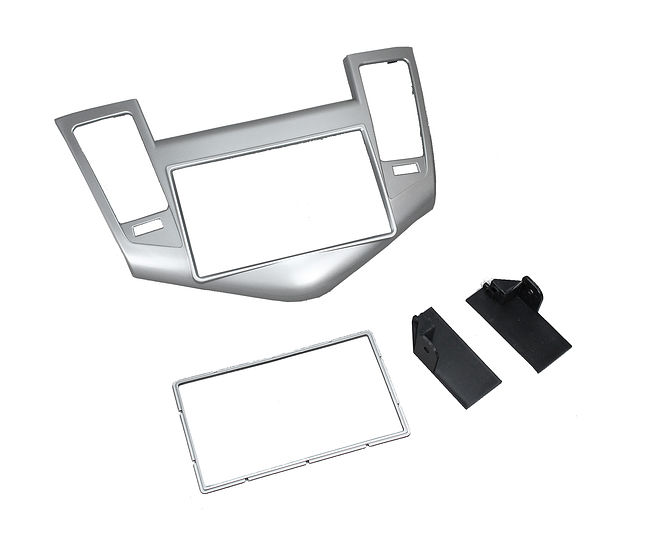 купить Переходная рамка для Chevrolet Cruze 2009 - 2012 2 Din серебристая 2