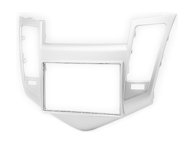 купить Переходная рамка для Chevrolet Cruze 2009 - 2012 2 Din серебристая 5