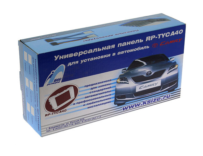 купить Переходная рамка для Toyota Camry 2006 - 2011 2 Din металлик 9
