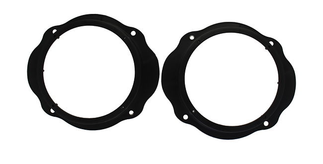 Подиумы пластик для установки динамиков в Ford, Mazda 6,5" Фронт (16 см, простые) 2