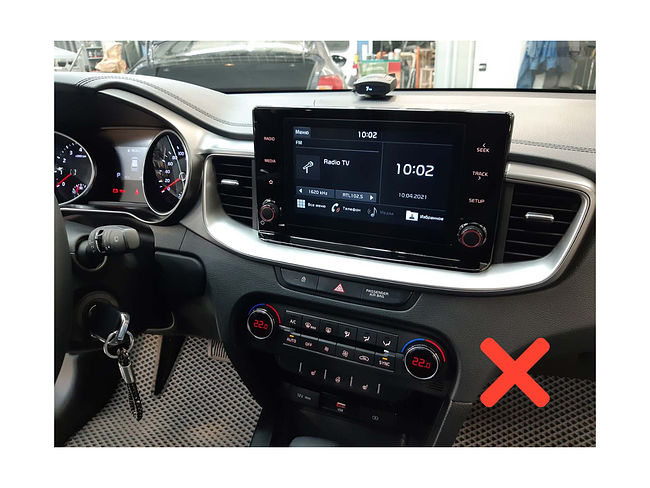 купить Рамка для установки в Kia Ceed 2018 - 2022 MFBb дисплея  11