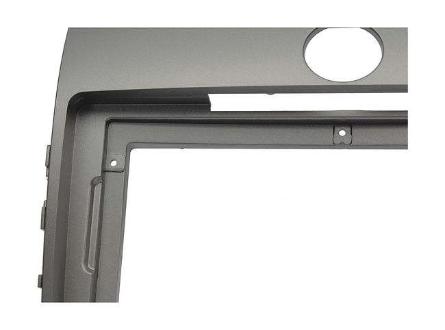 купить Рамка для установки в Kia Cerato, Forte 2009 - 2013 (авто с кондиционером) MFB дисплея (серебр.) 4