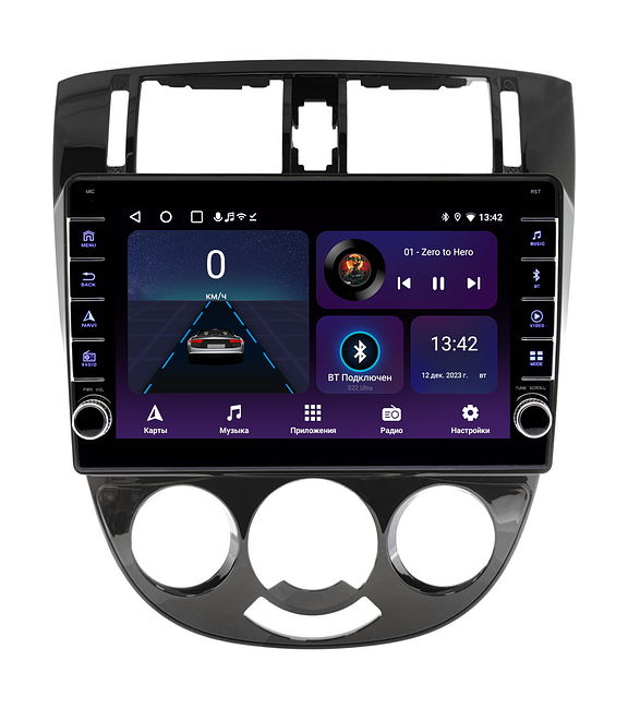 купить Штатная магнитола Chevrolet Lacetti 2004 - 2013 Wide Media LC1282ON-2/32B (седан, кондиц, черн.) 3