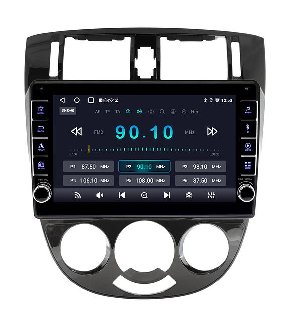 купить Штатная магнитола Chevrolet Lacetti 2004 - 2013 Wide Media LC1282ON-2/32B (седан, кондиц, черн.) 4