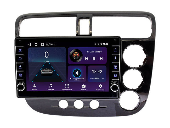 купить Штатная магнитола Honda Civic 2000 - 2006 Wide Media LC9206ON-2/32B 3