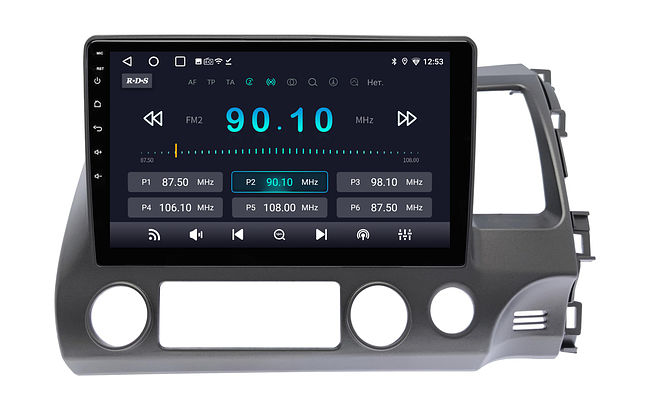 купить Штатная магнитола Honda Civic (седан) 2006 - 2011 Wide Media LC1283ON-2/32T правый руль 4