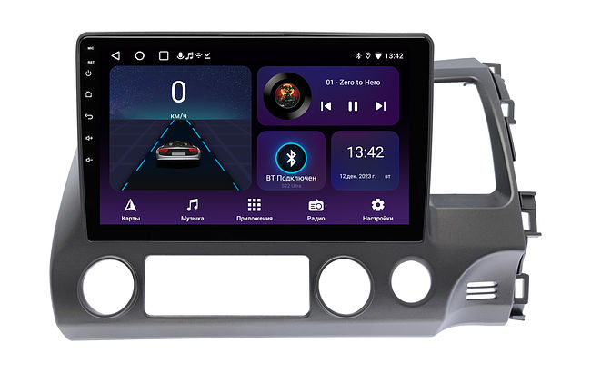 купить Штатная магнитола Honda Civic (седан) 2006 - 2011 Wide Media LC1283ON-2/32T правый руль 3