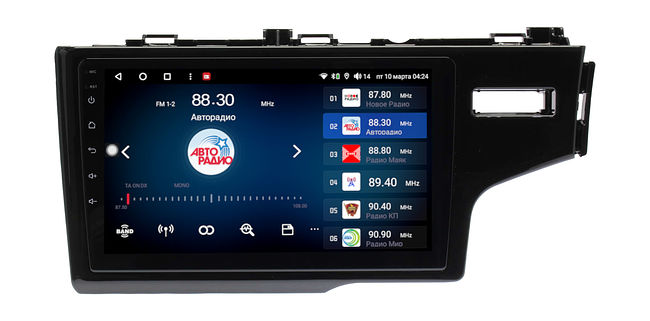 купить Штатная магнитола Honda Fit, Jazz 2013 - 2020 Wide Media KS9444QR-4/32 (правый руль) 3