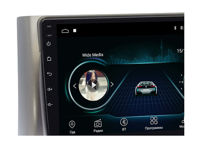 купить Штатная магнитола Honda Fit, Jazz 2001 - 2007 Wide Media LC9095ON-2/32T (правый руль) 4