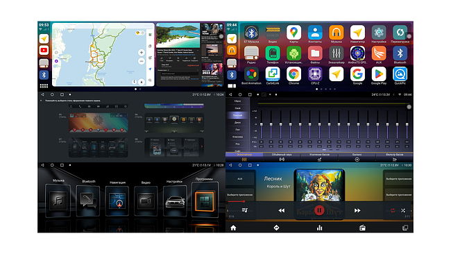 купить Штатная магнитола Hyundai Santa Fe 2006 - 2012 Wide Media MT2232QU-4/32 16