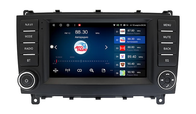 купить Штатная магнитола Mercedes-Benz CLK class (W209) 2005 - 2010 Wide Media KS7180QR-4/32 2