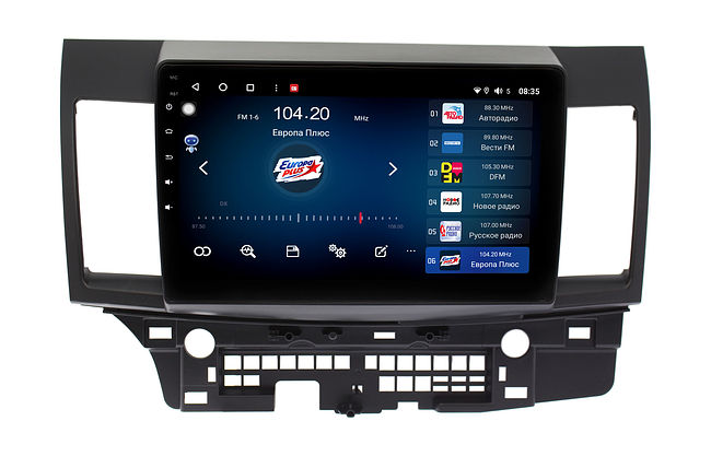 купить Штатная магнитола Mitsubishi Lancer X 2007+ Wide Media KS1047QR-4/32 для авто с Rockford 4