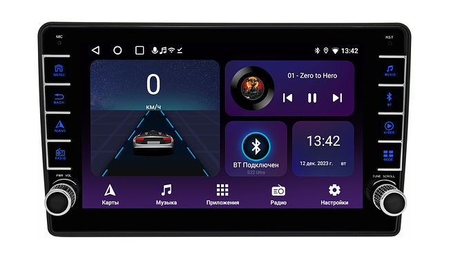 купить Штатная магнитола Renault Duster 2015 - 2021 Wide Media LC9362ON-2/32B без рулевого управления Тип2 1