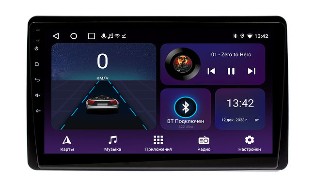 купить Штатная магнитола Renault Duster 2021+ Wide Media LC1095ON-2/32T (для авто без монитора) 3