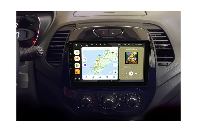 купить Штатная магнитола Renault Kaptur 2016 - 2019 Wide Media MT9567QU-4/32 для любой комплектации авто 2