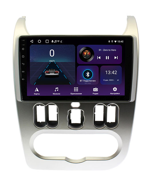 купить Штатная магнитола Renault Logan, Sandero 2009 - 2015 Wide Media LC9181ON-2/32T 3