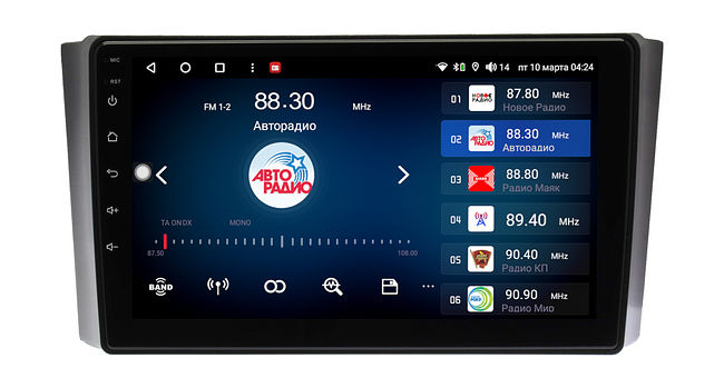 купить Штатная магнитола SsangYong Rexton 2007 - 2012 Wide Media KS9489QR-4/32 2