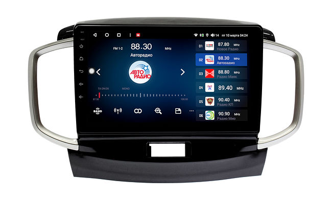 купить Штатная магнитола Suzuki Solio (MA15) 2011-2015, MMC Delica D2 2011-2015 Wide Media KS9437QR-4/32 3