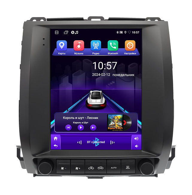 купить Штатная магнитола TLC Prado, Lexus GX 02 - 09 Wide Media LC5143ON-2/32 для авто с монитором, тип 2 1