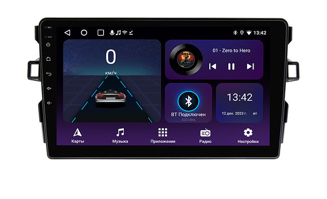 купить Штатная магнитола Toyota Auris 2006 - 2011, Blade 2006 - 2012 Wide Media LC9427ON-2/32T 3