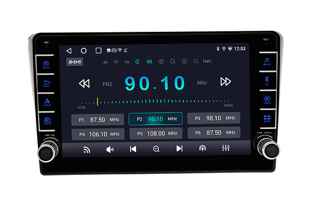 купить Штатная магнитола Toyota Avensis 2003 - 2009 Wide Media LC9373ON-2/32B (Черная)  4