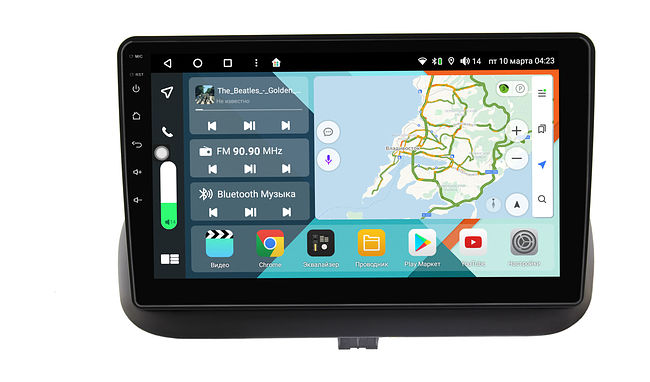 купить Штатная магнитола Toyota Carib 95-99, Corolla (E110) 97-02 Wide Media KS9326QR-4/32 (правый руль) 3