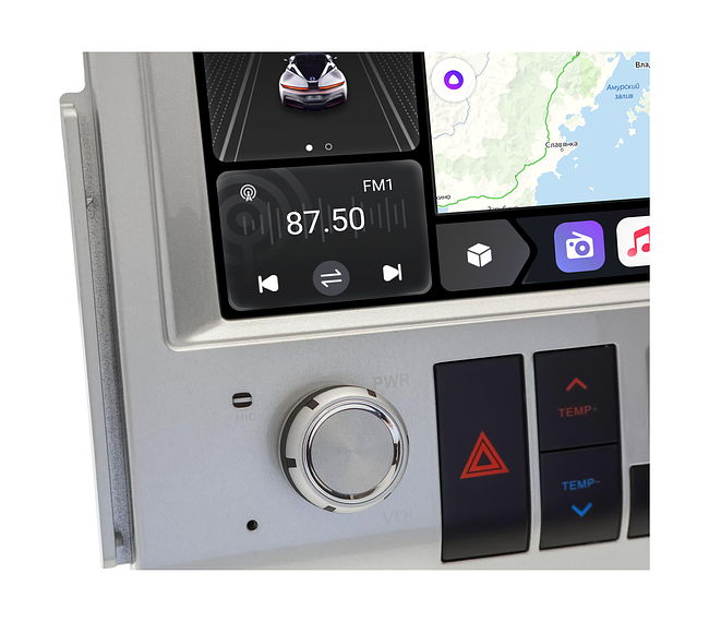 купить Штатная магнитола Toyota FJ Cruiser 2006+ Wide Media MT8015QU-6/128 (серая) 4