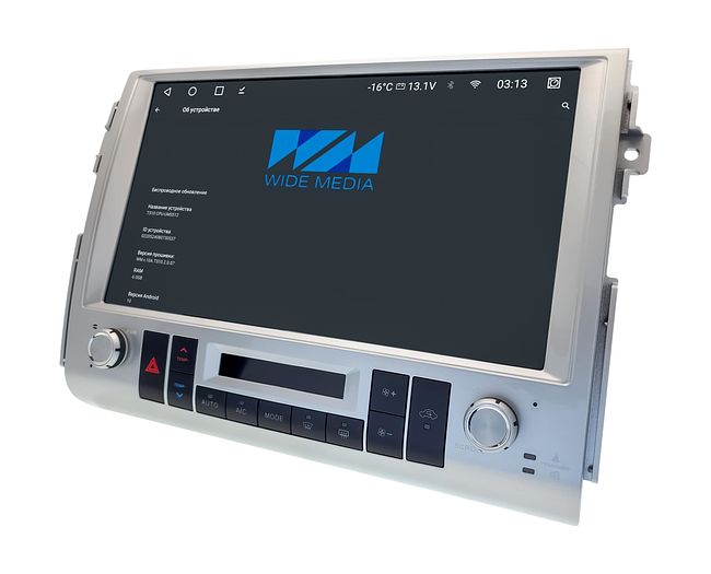 купить Штатная магнитола Toyota FJ Cruiser 2006+ Wide Media MT8015QU-6/128 (серая) 5