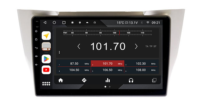 купить Штатная магнитола Toyota Harrier 2003 - 2012, Lexus RX 2003 - 2009 Wide Media MT1154QU-4/32 (низ) 4