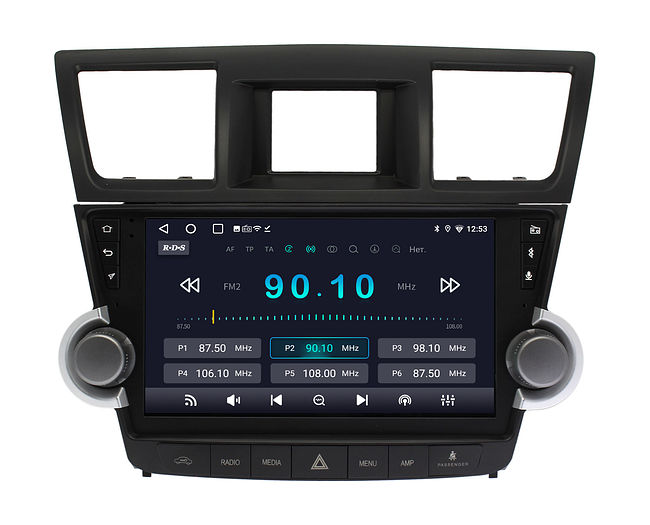 купить Штатная магнитола Toyota Highlander 2007 - 2013 Wide Media LC1179ON-2/32T для авто с усил., тип 3 2