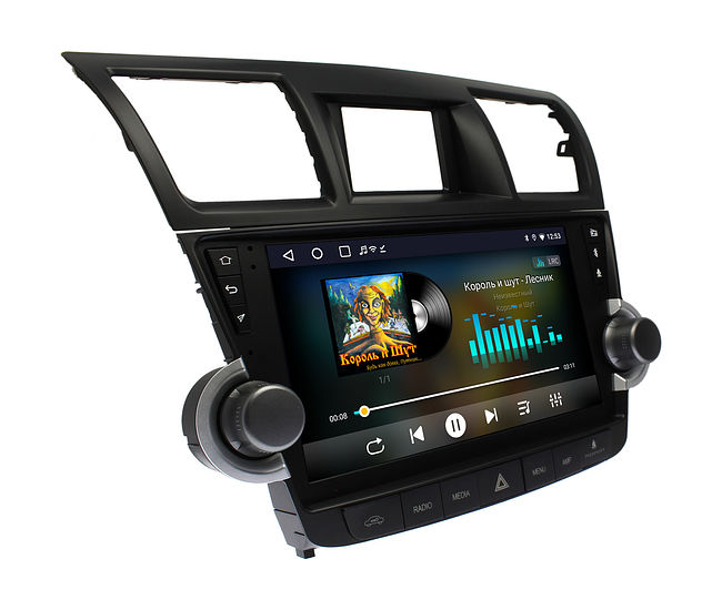 купить Штатная магнитола Toyota Highlander 2007 - 2013 Wide Media LC1179ON-2/32T для авто с усил., тип 3 3