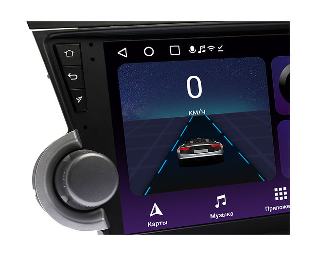 купить Штатная магнитола Toyota Highlander 2007 - 2013 Wide Media LC1179ON-2/32T для авто с усил., тип 3 4