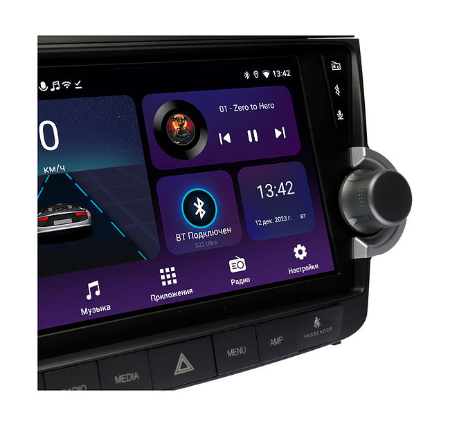 купить Штатная магнитола Toyota Highlander 2007 - 2013 Wide Media LC1179ON-2/32T для авто с усил., тип 3 6