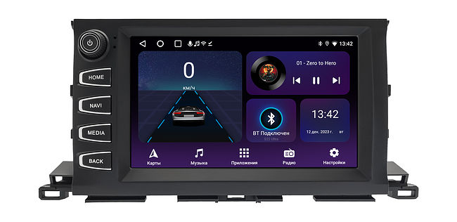купить Штатная магнитола Toyota Highlander 2013 - 2019 Wide Media LC9964ON-2/32T 1