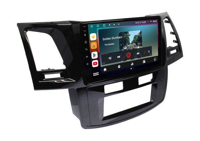 купить Штатная магнитола Toyota Hilux, Fortuner 2005 - 2008 Wide Media MT9413QU-4/32 авто с климат-контрол. 3