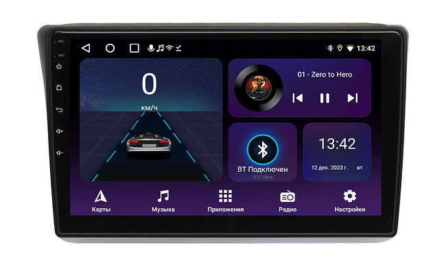 купить Штатная магнитола Toyota Hilux Surf 1996 - 2002 Wide Media LC1182ON-2/32T 1