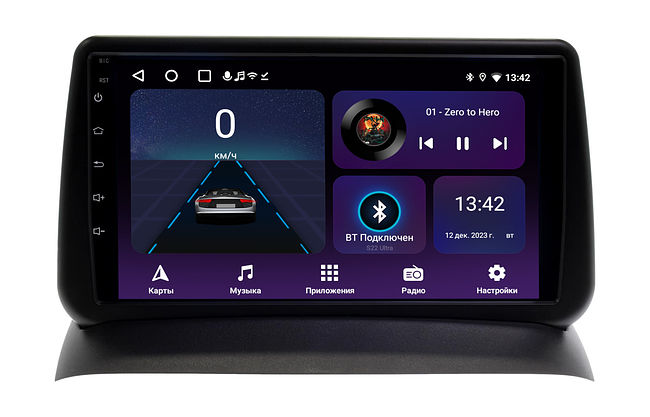 купить Штатная магнитола Toyota Ipsum 1998 - 2001, Gaia 1998 - 2004 Wide Media LC9612ON-2/32T 1