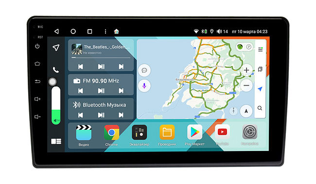 купить Штатная магнитола Toyota Ipsum 2001 - 2009 Wide Media KS9571QR-4/32 3