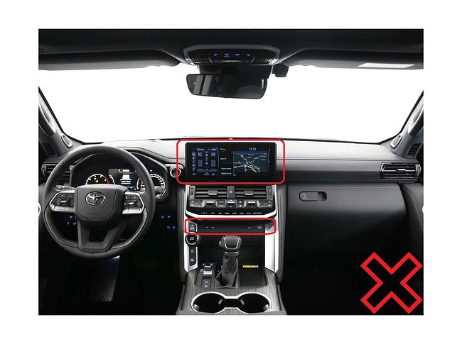 купить Штатная магнитола Toyota Land Cruiser 2021+ Wide Media MT8016QU-6/128 для компл. без CD 20