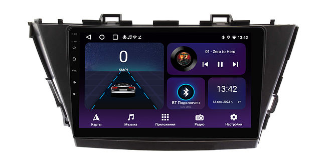 купить Штатная магнитола Toyota Prius A 2011 - 2014 Wide Media LC9401ON-2/32T (правый руль) 3