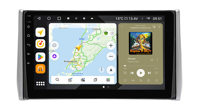 купить Штатная магнитола Toyota RAV4 2019+ Wide Media MT1350QU-4/32 правый руль, авто без 360 3