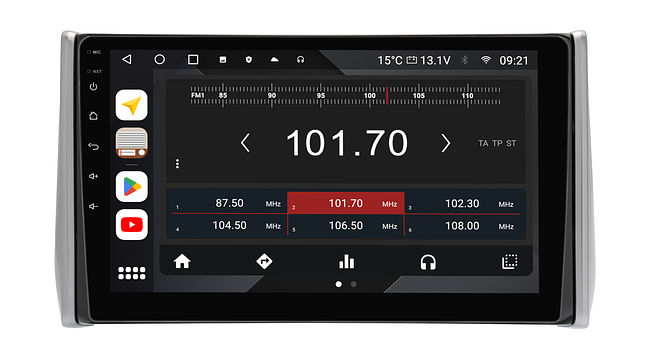 купить Штатная магнитола Toyota RAV4 2019+ Wide Media MT1350QU-4/32 правый руль, авто без 360 4