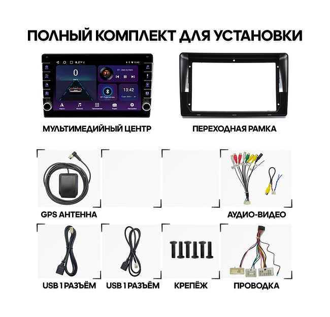 купить Штатная магнитола Toyota Sienna 2004 - 2010 Wide Media LC9429ON-2/32B 2