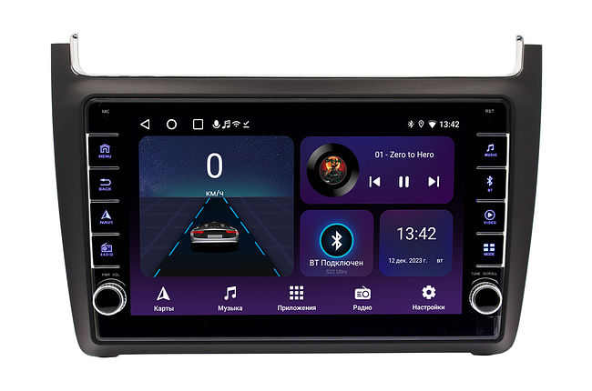 купить Штатная магнитола VW Polo 2008+ Wide Media LC9091ON-2/32B 3